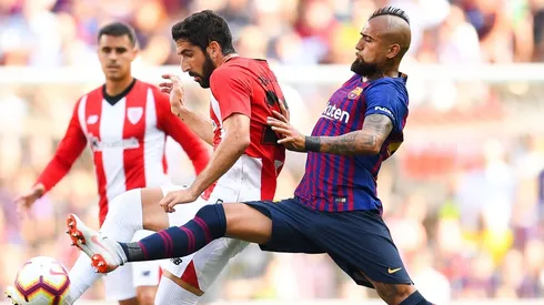 Ponelo a Messi: Barcelona se va al descanso perdiendo en el Camp Nou