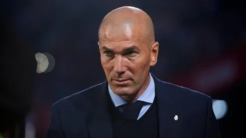 Foto de Zinedine Zidane, exentrenador de Real Madrid.