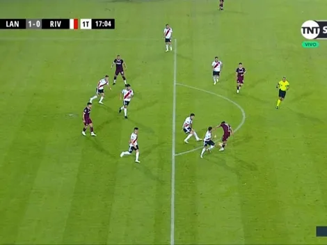 En offside y con polémica en la previa: Lanús durmió a River en el 1-0