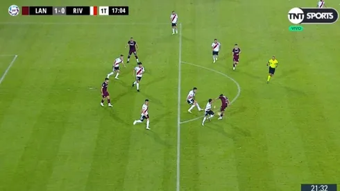 En offside y con polémica en la previa: Lanús durmió a River en el 1-0