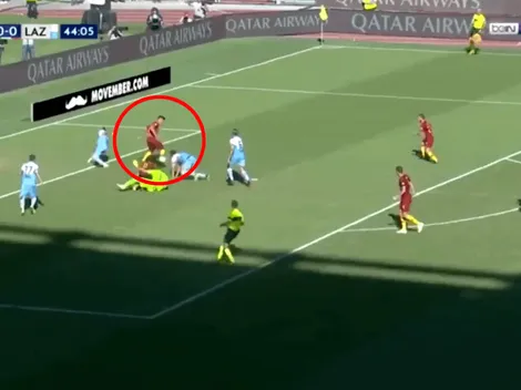 Está loco: definió de taco en el clásico entre Roma y Lazio