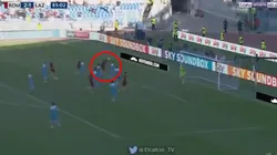 Foto del gol de Federico Fazio para Roma.