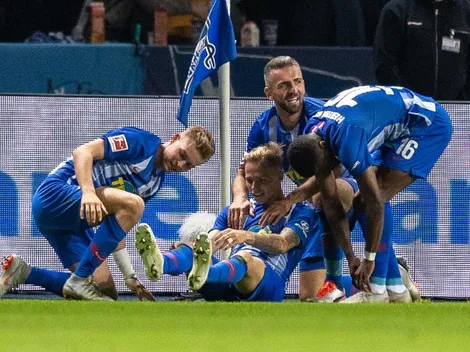 Hertha jugó el partido de su vida y venció 2 a 0 al Bayern Munich