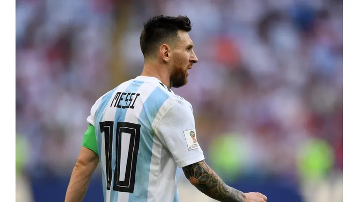 ¿VUELVE? Lionel Messi ante Francia en Rusia 2018, su último partido con Argentina (Foto: Getty).