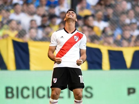 Para Riquelme, el Pity Martínez disfruta los Superclásicos como Palermo