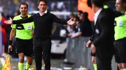 Guillermo durante el Superclásico.