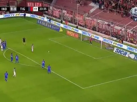 Batalla se vistió de héroe y le atajó el penal a Verón