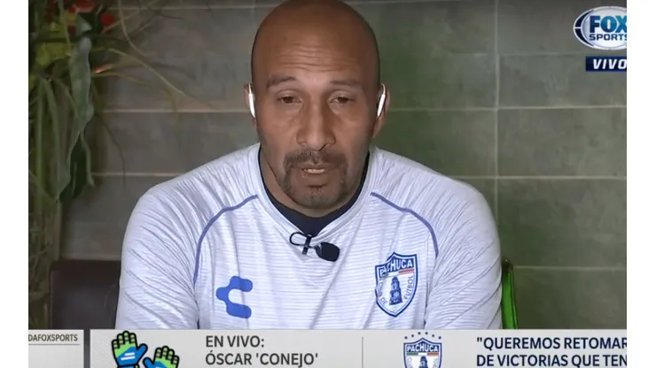 Foto de Perico en la entrevista.
