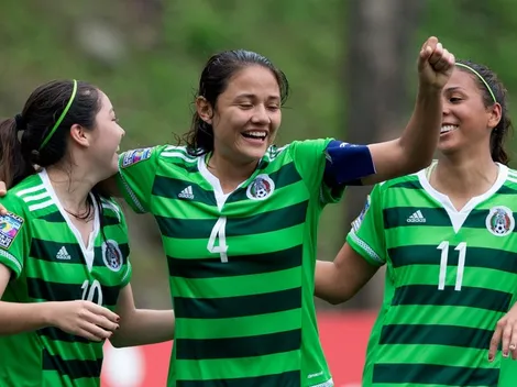 Con un tiro libre majestuoso, Rebeca Bernal anotó el gol de la jornada en el entrenamiento de la Selección Femenil