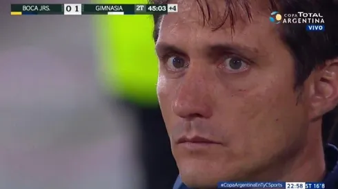 Guillermo, impactado por la derrota.