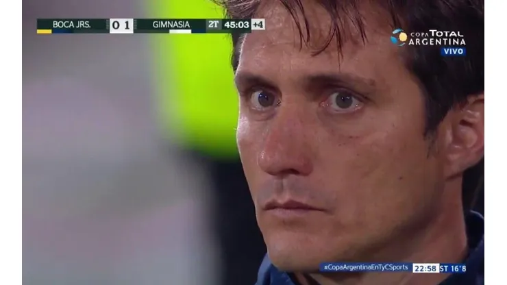 Guillermo, impactado por la derrota.