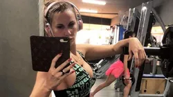 Romina Ortega agarró el top más pequeño que tenía y se fue al gym