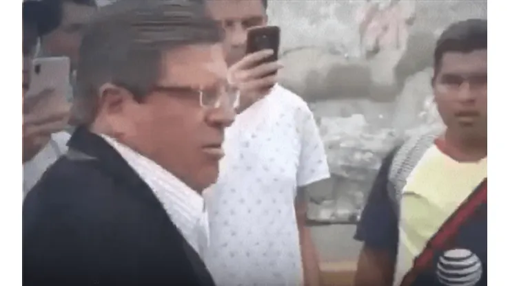 PIOJO. Algunos le reclamaron en el momento pero sólo quedó allí.