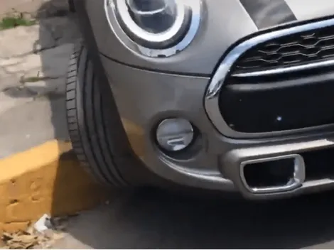 ¿Saben manejar? Además de Herrera, Lainez también chocó el auto a la salida del entrenamiento