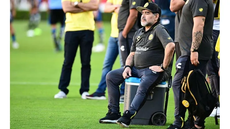 A Maradona le preguntaron si sentía presión y dio una lección con su respuesta