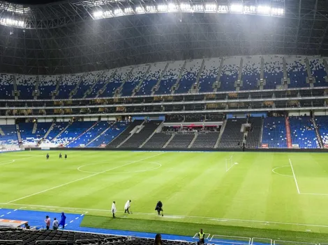 ¡Otra vez la lluvia! Rayados y Zacatapec fue suspendido hasta nuevo aviso