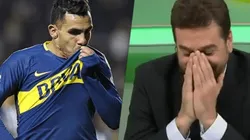 Distasio se mató de risa de Tévez.