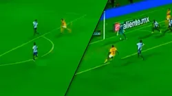 Gran jugada de Vargas para el gol de Quiñones.