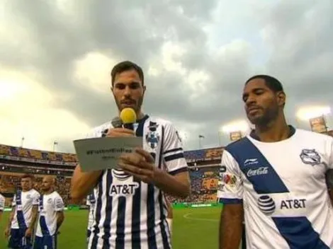 "Queremos un fútbol en paz", la emotiva carta que leyó Basanta antes del encuentro