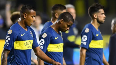 CABEZA BAJA. Sebastián Villa será uno de los cambios de Boca para el jueves (Foto: Getty).