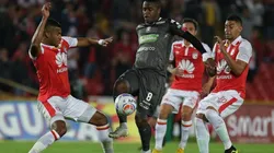 Once Caldas vs Independiente Santa Fe por Copa Águila.