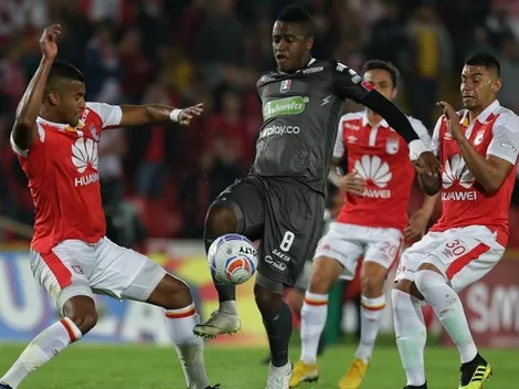 Qué canal transmite en Colombia Once Caldas vs Independiente Santa Fe por Copa Águila