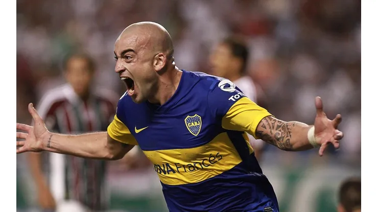 Santiago Silva le tiró un palito a Boca