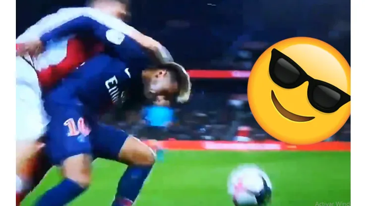 Foto de Neymar, jugador del Paris Saint Germain.