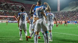 Cruz Azul celebra su clasificación a cuartos de final.