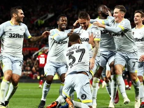 Los guerreros de Lampard: ¡Derby County eliminó al United en Old Trafford!