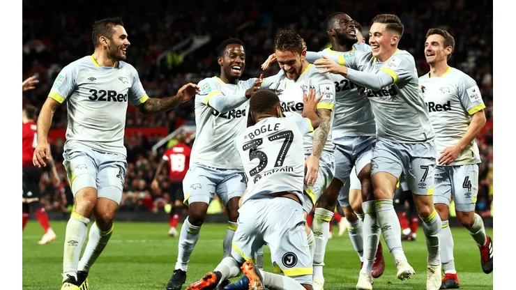 Los guerreros de Lampard: ¡Derby County eliminó al United en Old Trafford!