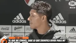Enzo Pérez quiso aclarar su frase de La Bombonera y no se entendió nada