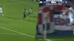 Gol de Bergessio y celebración alocada.