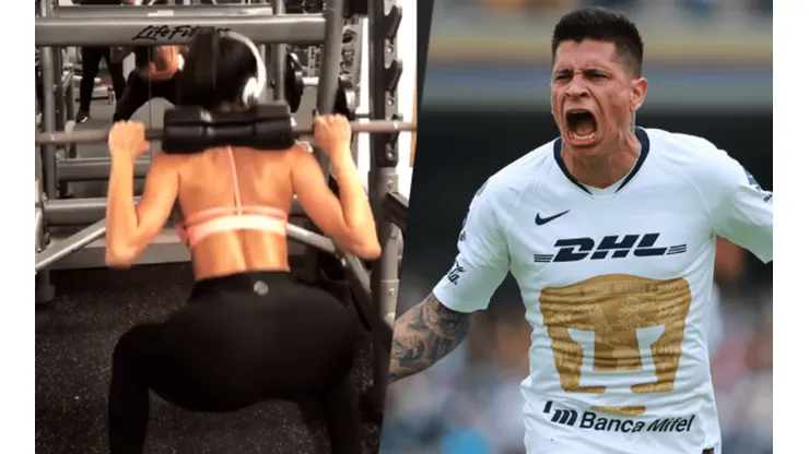 La mujer de Iturbe prendió fuego Instagram con un video en el gimnasio