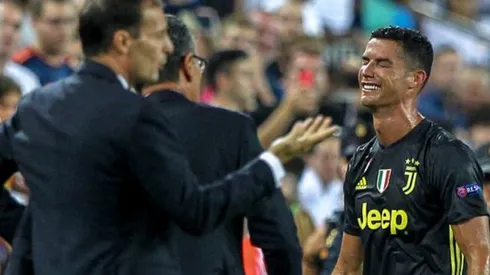Allegri explicó por qué Cristiano Ronaldo no fue a los premios The Best