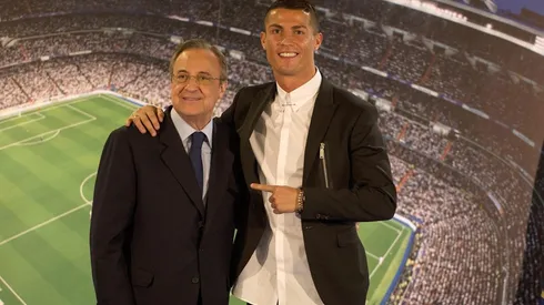 Cristiano y Florentino en el Real Madrid