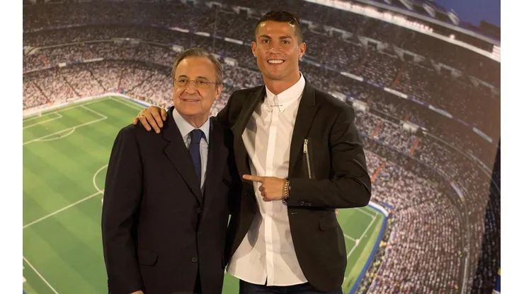 Cristiano y Florentino en el Real Madrid
