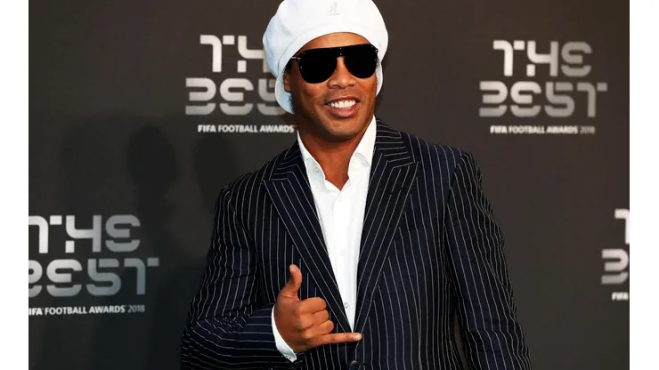Ronaldinho llegó sin dormir a la gala de The Best y le preguntaron si Neymar podía ser el mejor del mundo