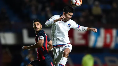 Nacional de Uruguay vs San Lorenzo por Copa Sudamericana.