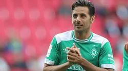 El experimentado atacante quiere permanecer en el once inicial del Bremen.