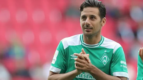 El experimentado atacante quiere permanecer en el once inicial del Bremen.