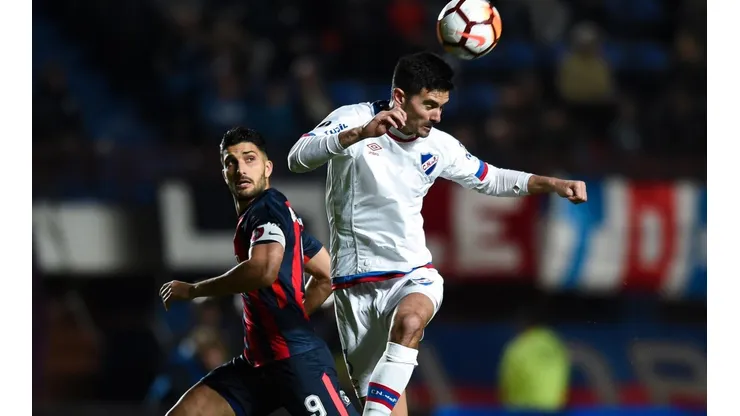 Nacional vs San Lorenzo por Copa Sudamericana.