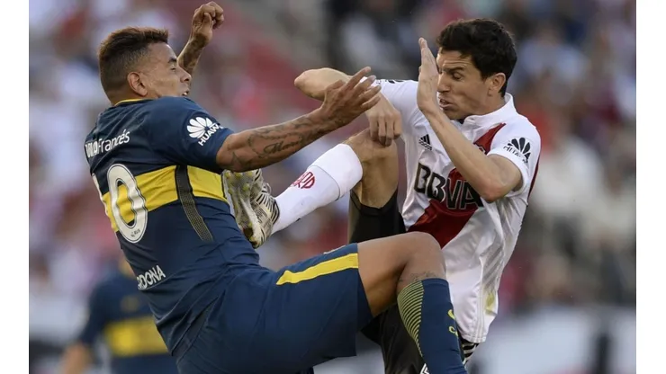 DE NUEVO. Otra derrota para el Xeneize a manos del River de Gallardo.