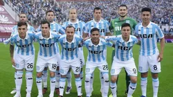 Racing vs Unión de Santa Fe por la Superliga.