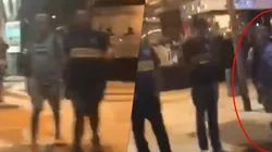 Épico: el trolleo de un hincha de River a otros de Boca en la calle que se hizo viral