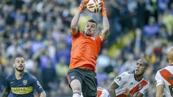 La polémica foto de Franco Armani que lo suma a una famosa tradición riverplatense