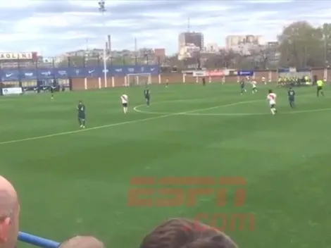 Repudiable: el horrible momento que vivió el hijo de Gallardo en el partido de reserva entre River y Boca