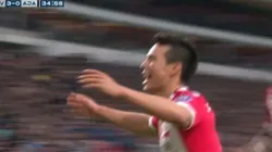 Gol de Chucky Lozano para empezar a demoler al Ajax