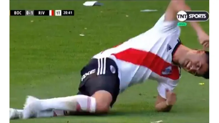 De no creer: era el mejor de la cancha pero el Pity Martínez se fue lesionado