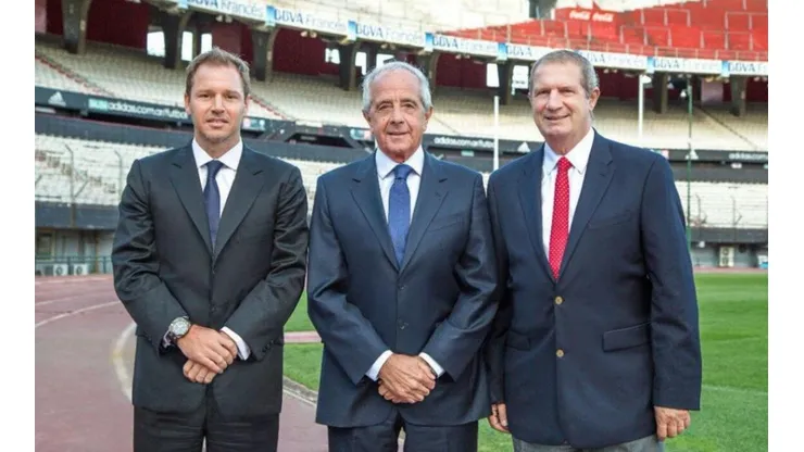 Cascio junto a D'Onofrio y Brito.